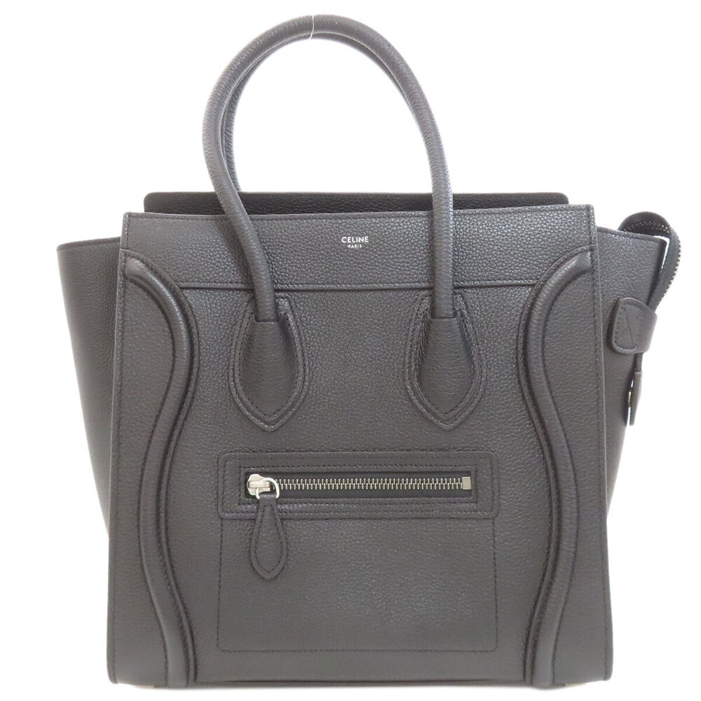 Celine Luggage 2way Leather Handbag Calfskin - Picture 11 of 11